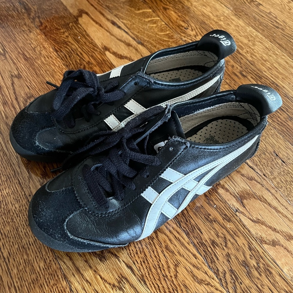 Onitsuka Tiger Mexico 66 Vin Black and White